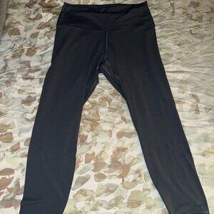 lululemon Align High-Rise Pant 25" Oil Grey / Size 12